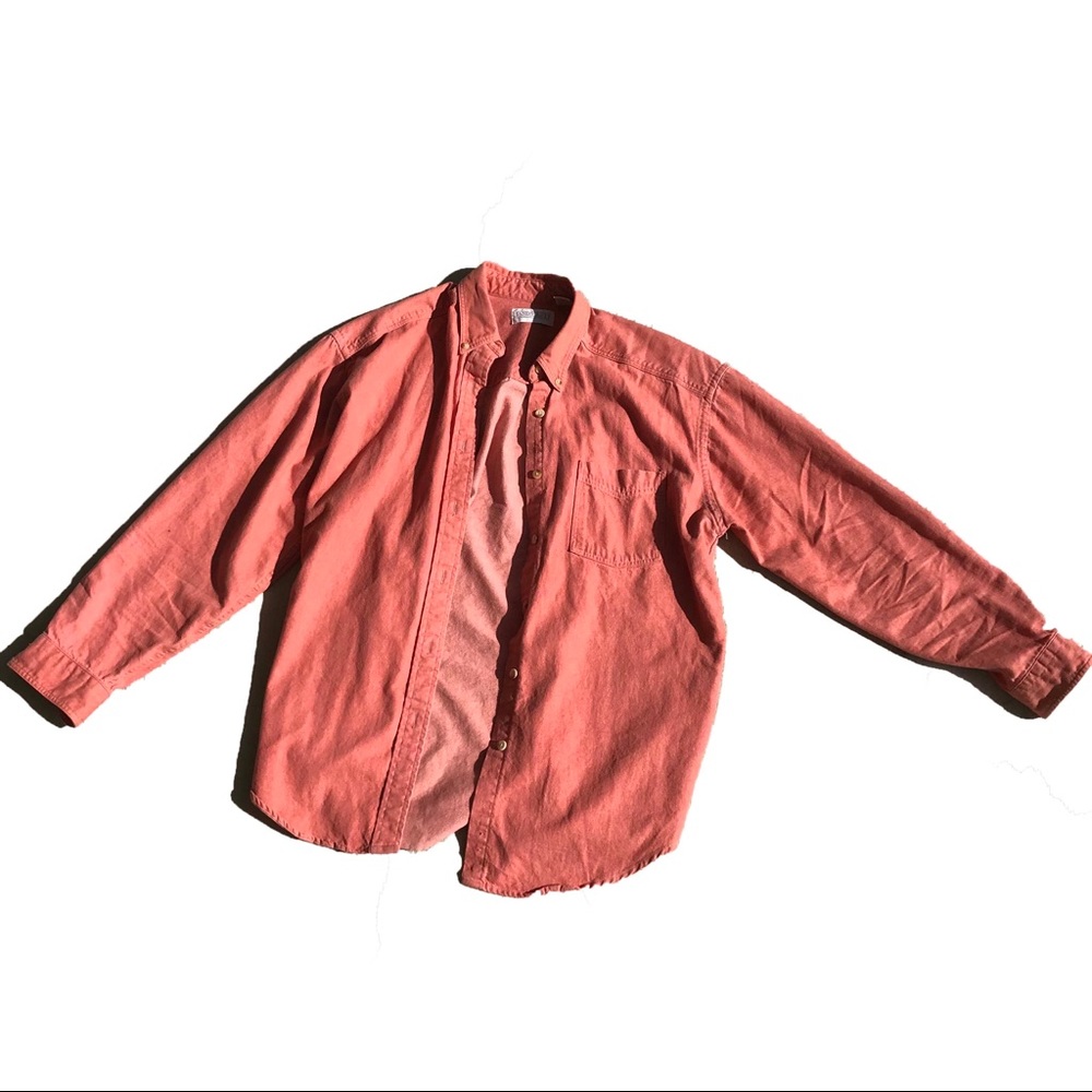 Lands end button up